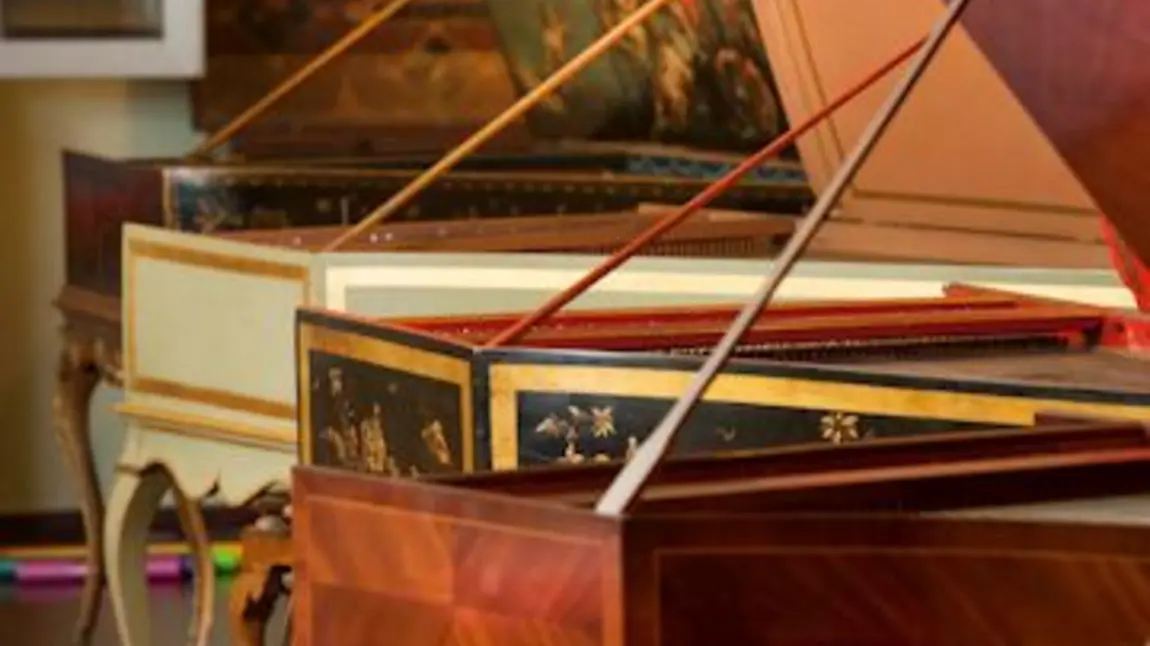 Keyboards at St. Cecilia's Concert Hall, Edinburgh