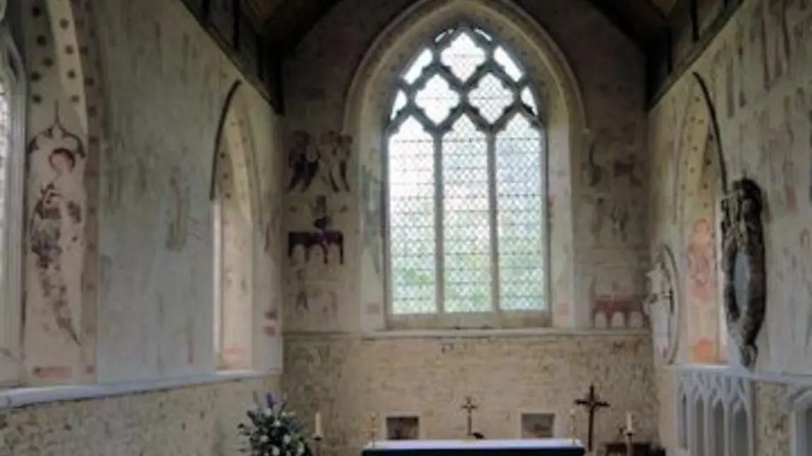 Wall paintings in St Marys Chalgrove will be saved