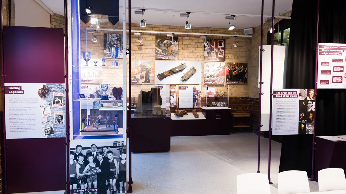 The Florrie's exhibition space