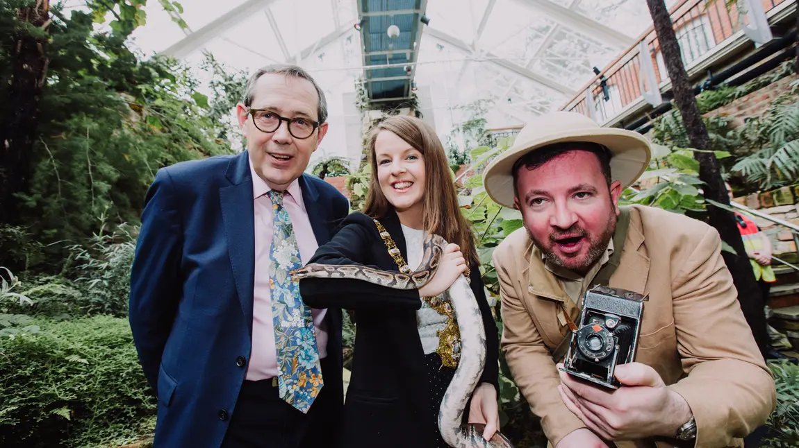 The official re-opening of Belfast City Council’s Tropical Ravine following a £3.8 million refurbishment